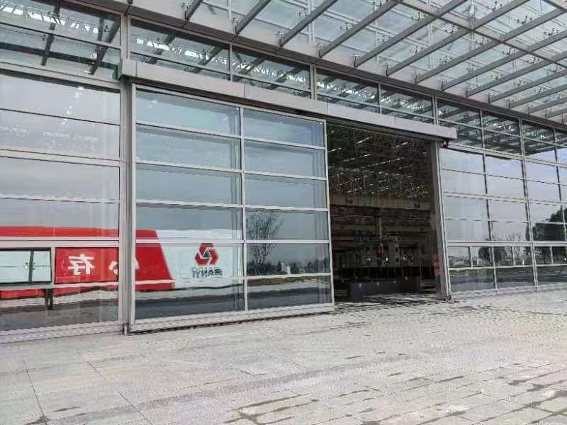 Large Aircraft Hangar Doors: Xi'an Sany Heavy Industry Large Aircraft Hangar Door Project (Case)