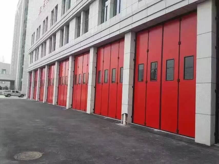 Large Machine Shed Door: Fire-Specific Side-Swing Door (Case)