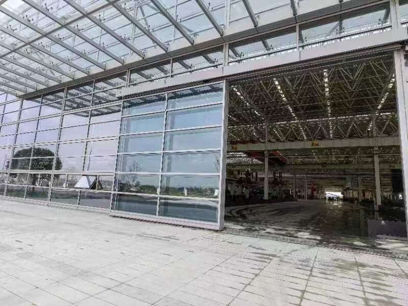 Large Aircraft Hangar Doors: Xi'an Sany Heavy Industry Large Aircraft Hangar Door Project (Case)