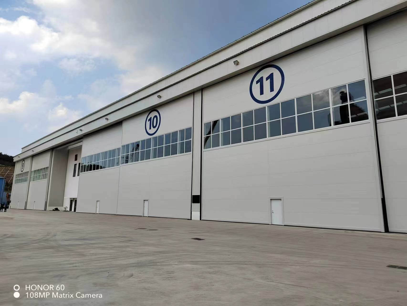 Large Sliding Door for Aircraft Hangar: Yantai Port, Shandong (Case)